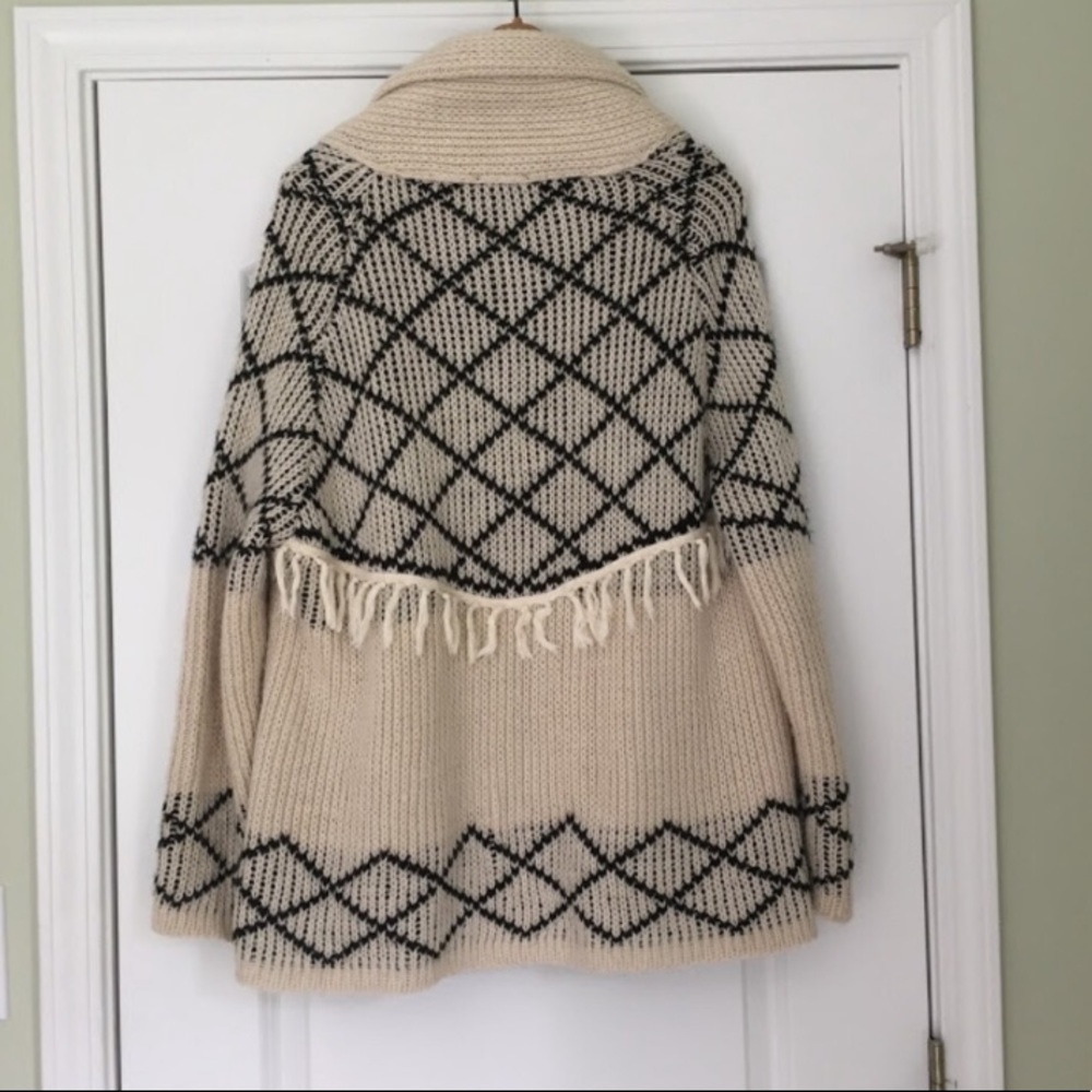 Anthropologie Lumiere Tassle Sweater Cardigan - Picture 4 of 6